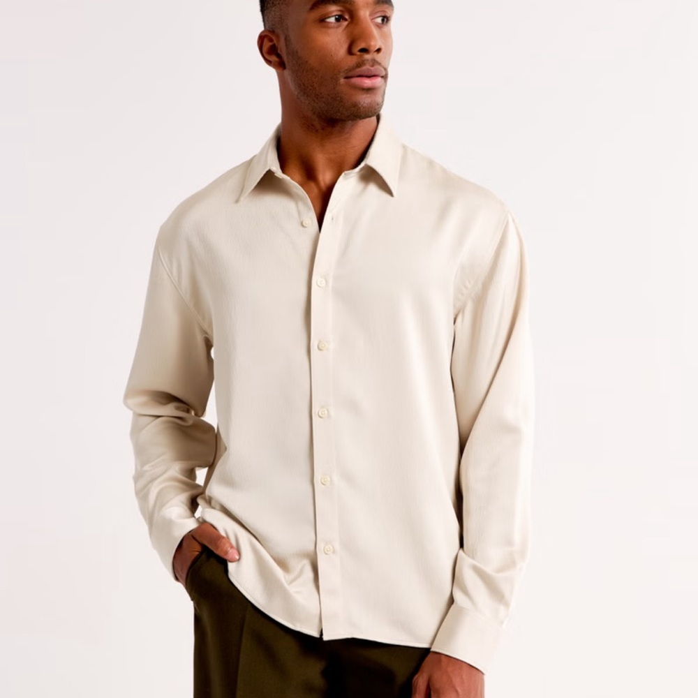 Men's Cream Shirt